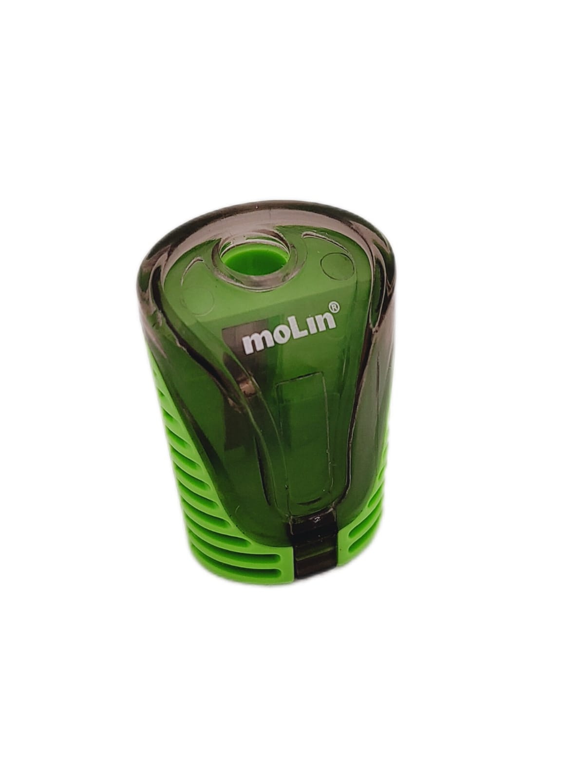 Apontador Com Depósito A-one 1 Furo Cores Neon - Molin - Verde