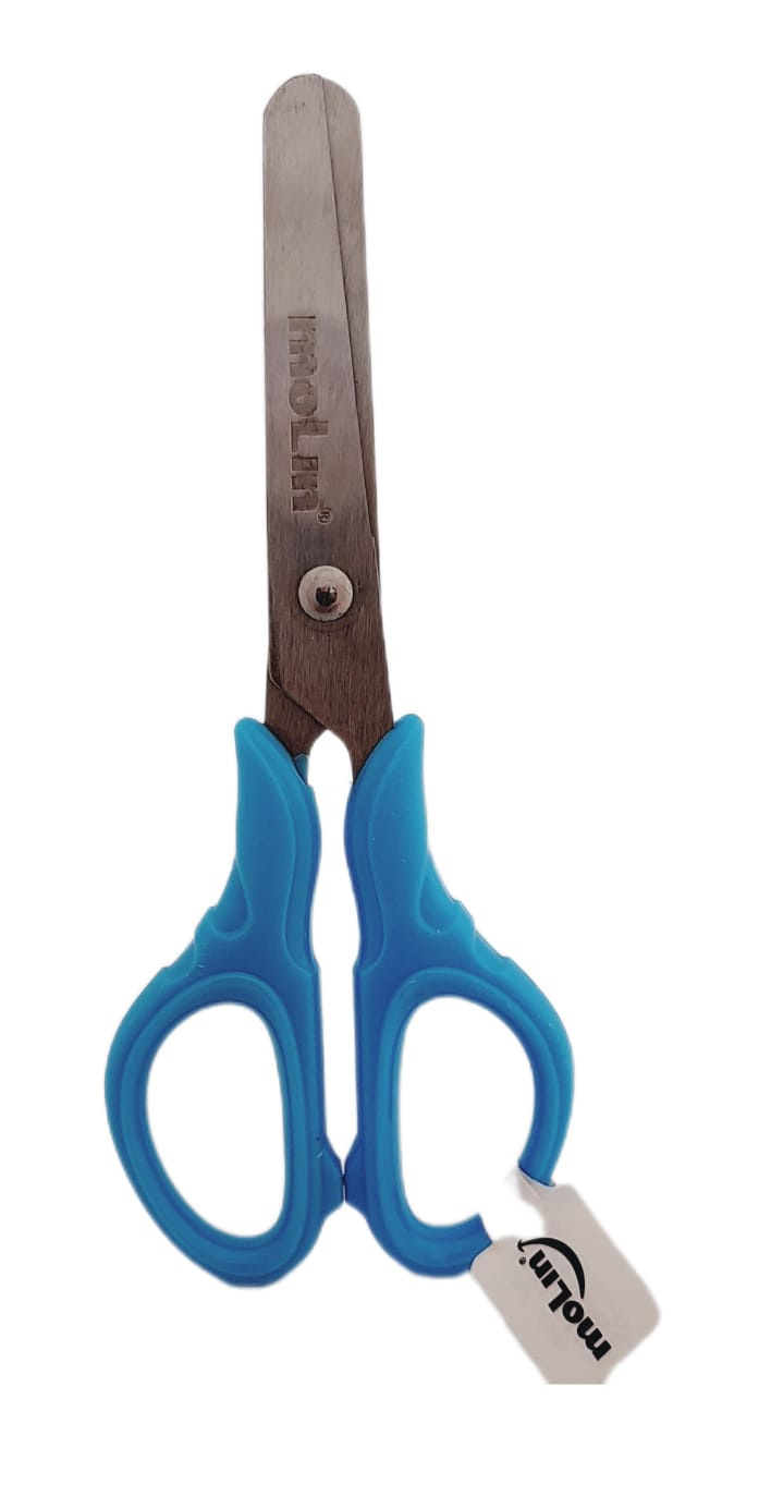 Tesoura Escolar Fx - Molin - Azul