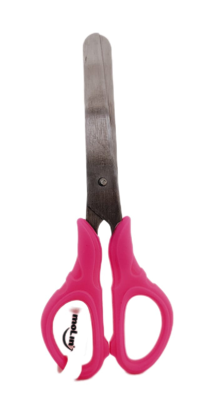 Tesoura Escolar Fx - Molin - Rosa