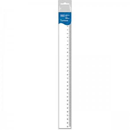 Régua Em Poliestireno 30cm - Tilibra