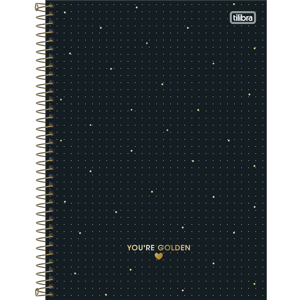 Caderno Espiral Capa Dura Colegial 1 Matéria West Village 80 Folhas - Tilibra