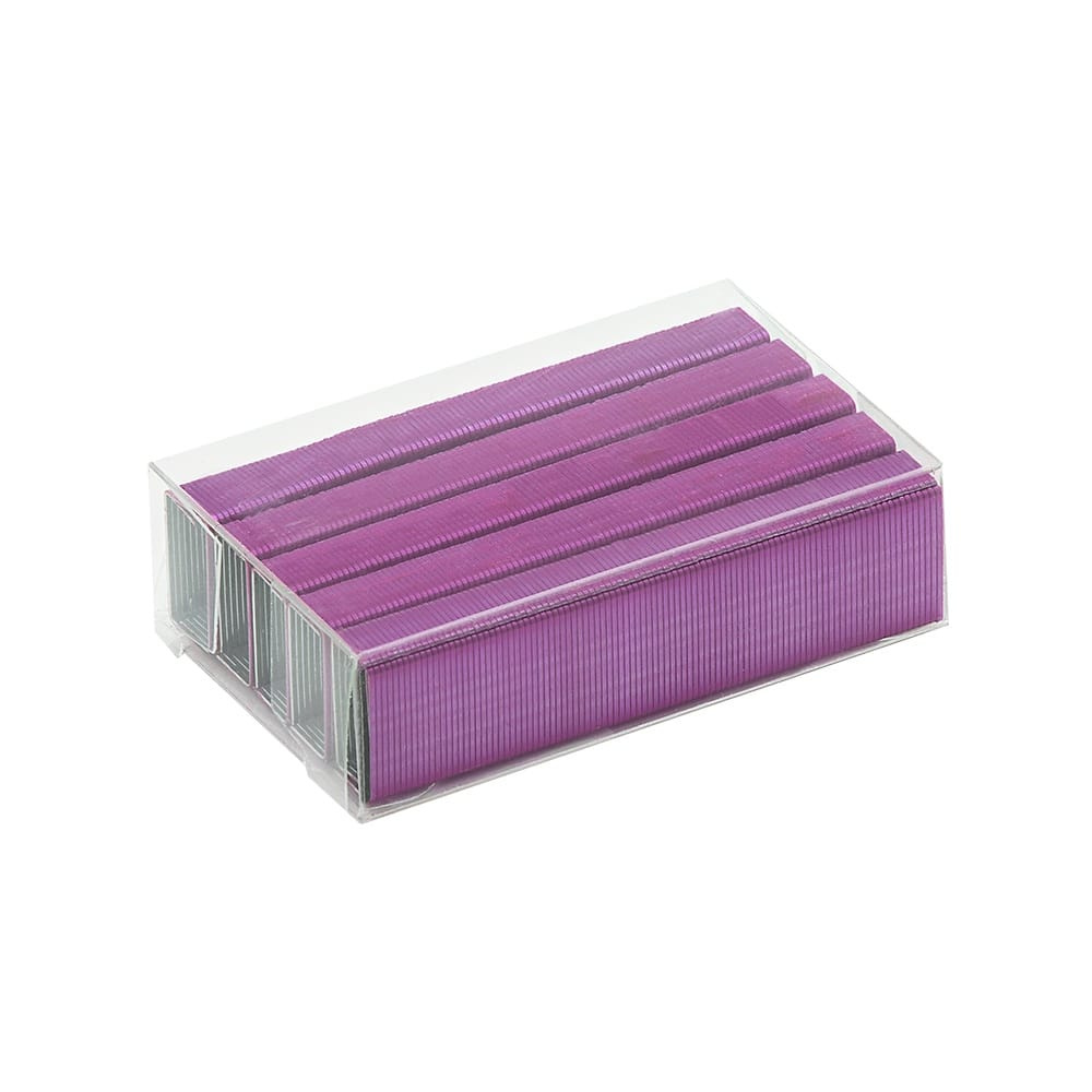 Grampo Colorido 26/6 C/ 1000 Un. Linha Soul - Brw - Roxo