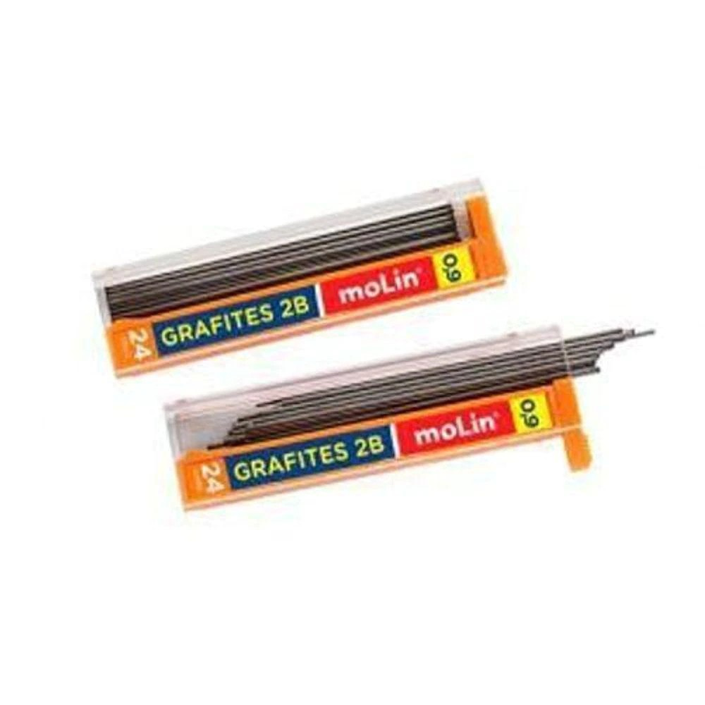 Grafite 2b 0.9mm Tubo C/ 24 Und. - Molin
