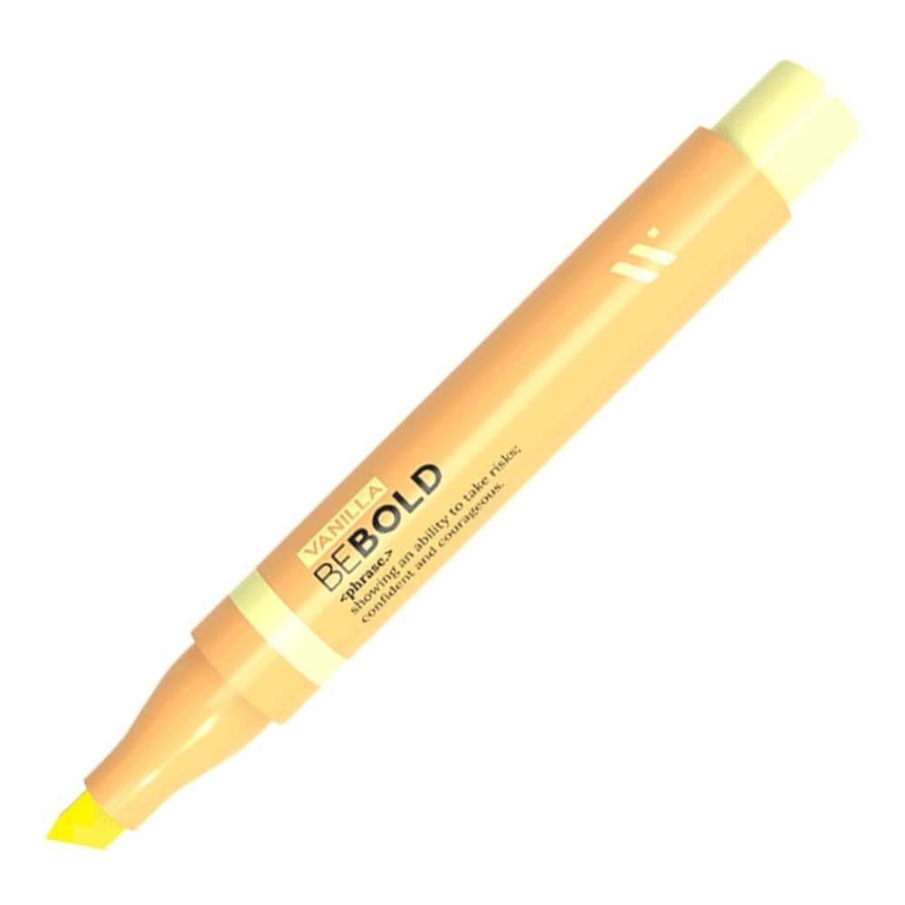 Marca Texto Be Bold Newpen Com  Aroma - Amarelo Pastel/vanilla