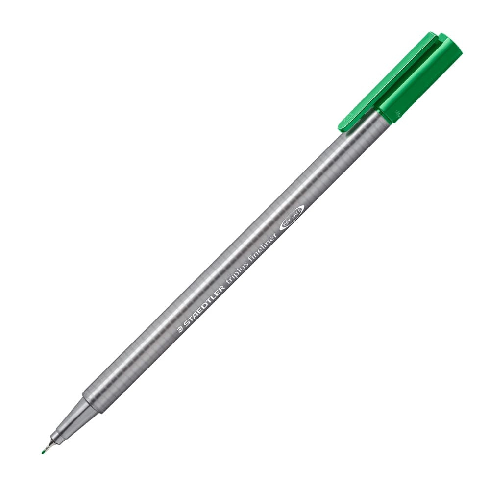 Caneta Hidrográfica Staedtler Triplus Fineliner - Dry Safe - 0.3mm - Cor 005