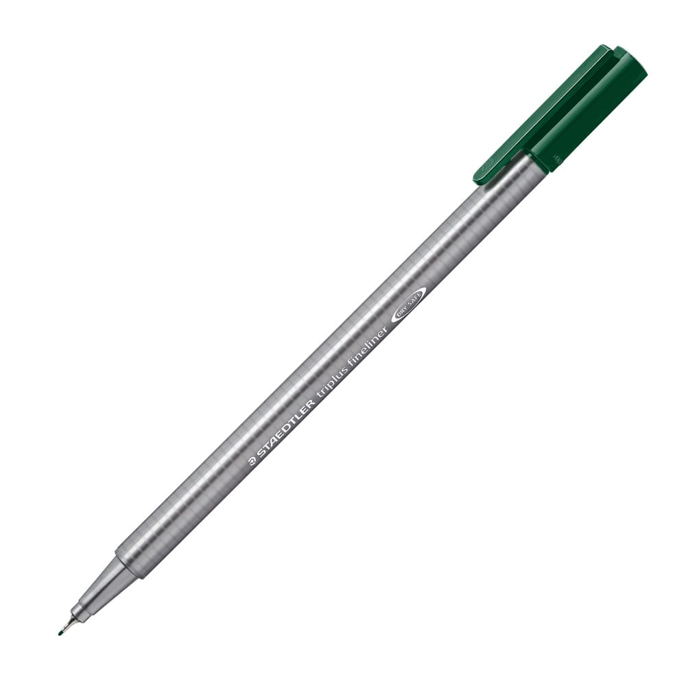 Caneta Hidrográfica Staedtler Triplus Fineliner - Dry Safe - 0.3mm - Cor 055
