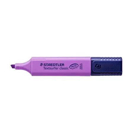 Marca Texto Staedtler Textsurfer Classic Cores Neon  - Violeta - 364-6