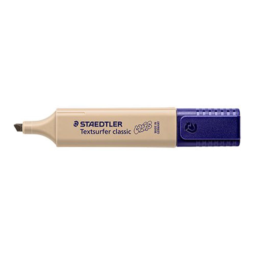 Marca Texto Staedtler Textsurfer Classic Colors - Cores Pasteis - Areia - C450