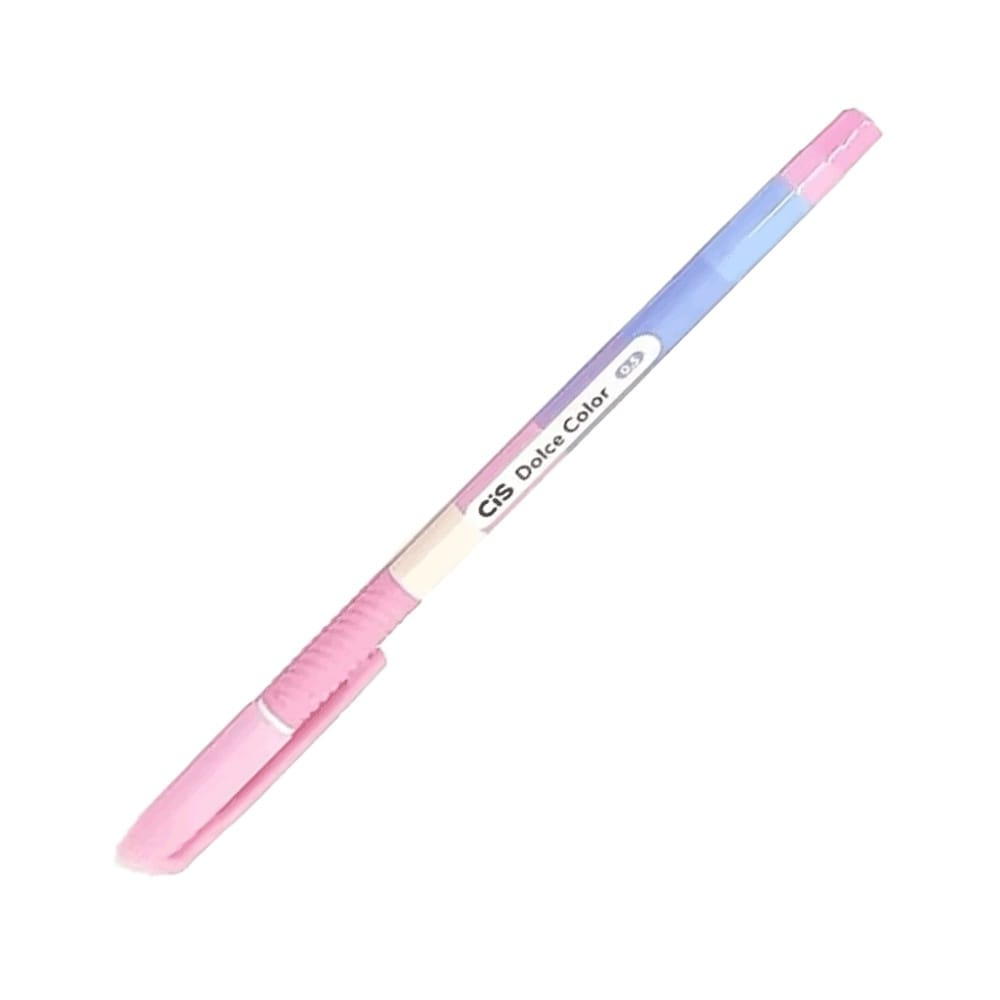 Caneta Esferográfica Dolce Color 0.5mm - Cis - Rosa
