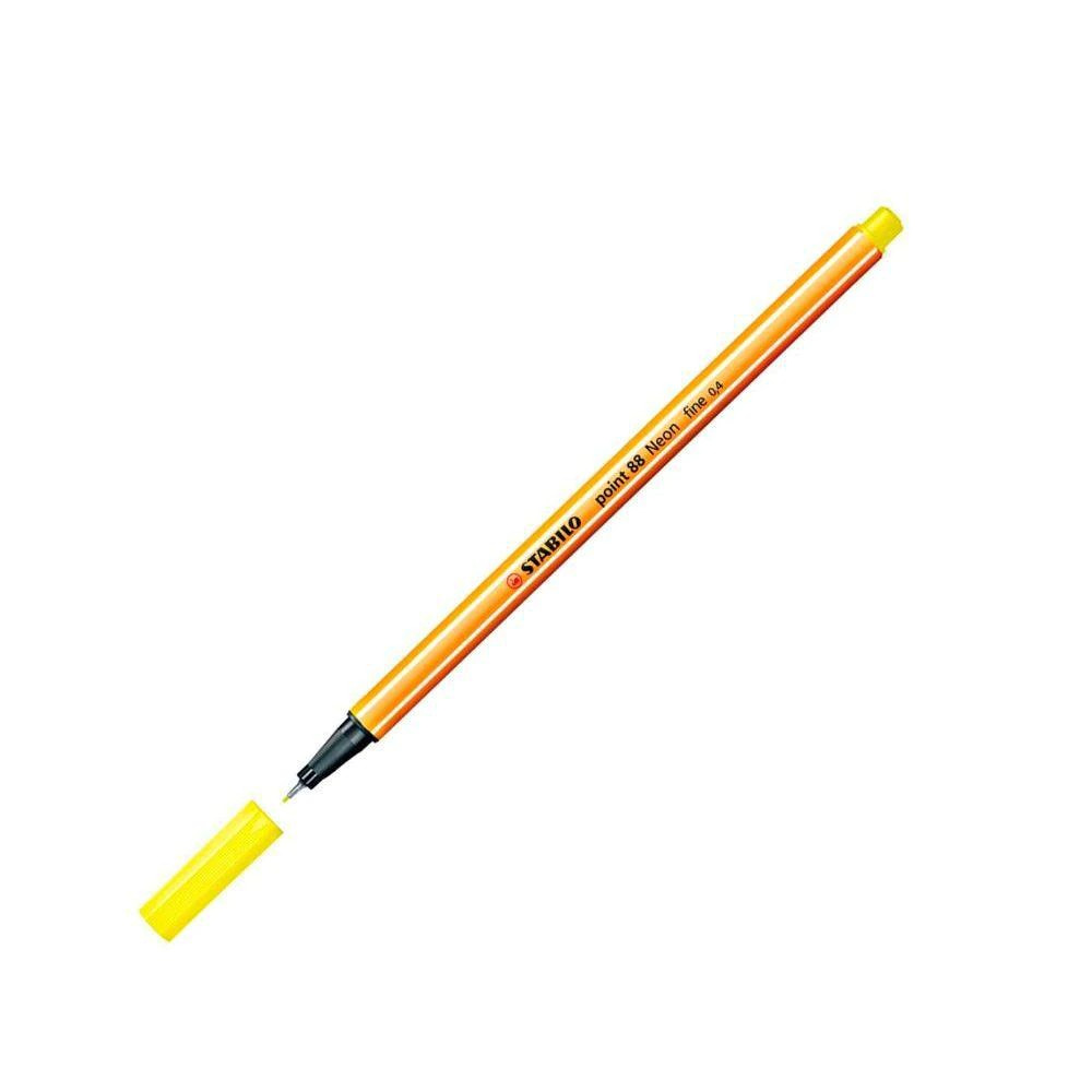Caneta Stabilo Point 88 0,4mm Ponta Fina - Unidade - Cod 88/024 Neon
