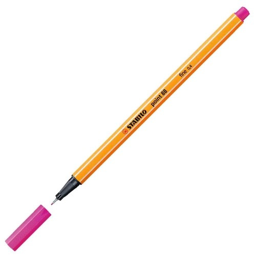 Caneta Stabilo Point 88 0,4mm Ponta Fina - Unidade - Cod 88/056 Neon