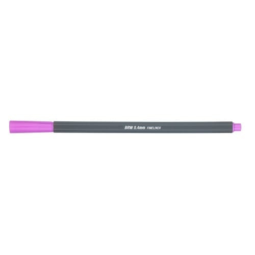Caneta Hidrográfica Fine Liner 0.4mm - Brw Lilas