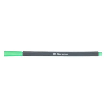 Caneta Hidrográfica Fine Liner 0.4mm - Brw Verde Pastel