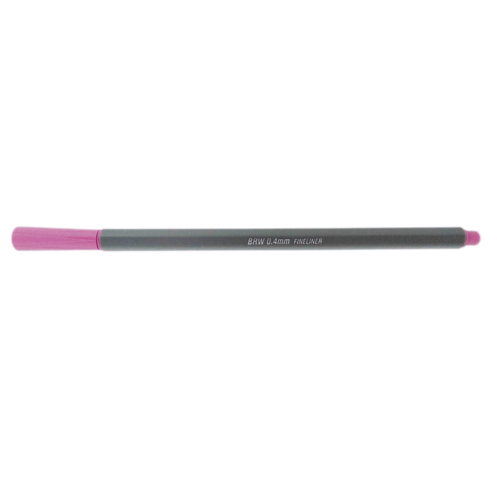 Caneta Hidrográfica Fine Liner 0.4mm - Brw Rosa Neon