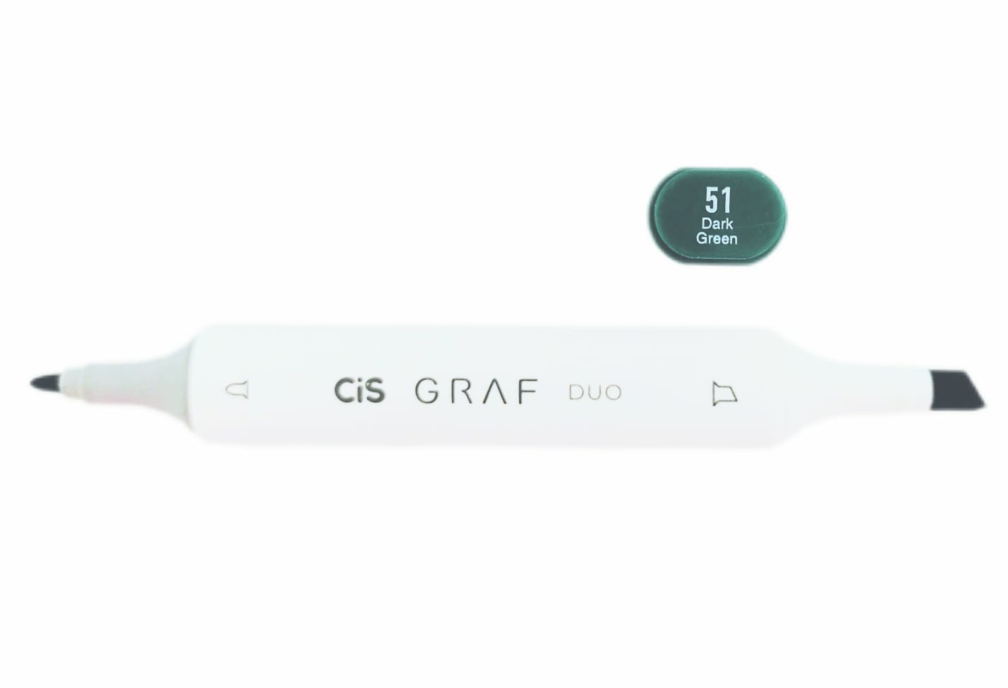 Marcador Graf Duo Cis Artístico C/ 2 Pontas - Cor 51