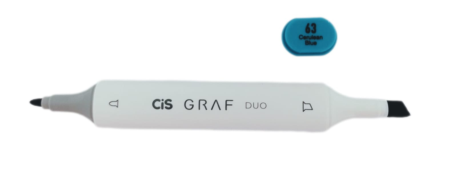 Marcador Graf Duo Cis Artístico C/ 2 Pontas - Cor 63