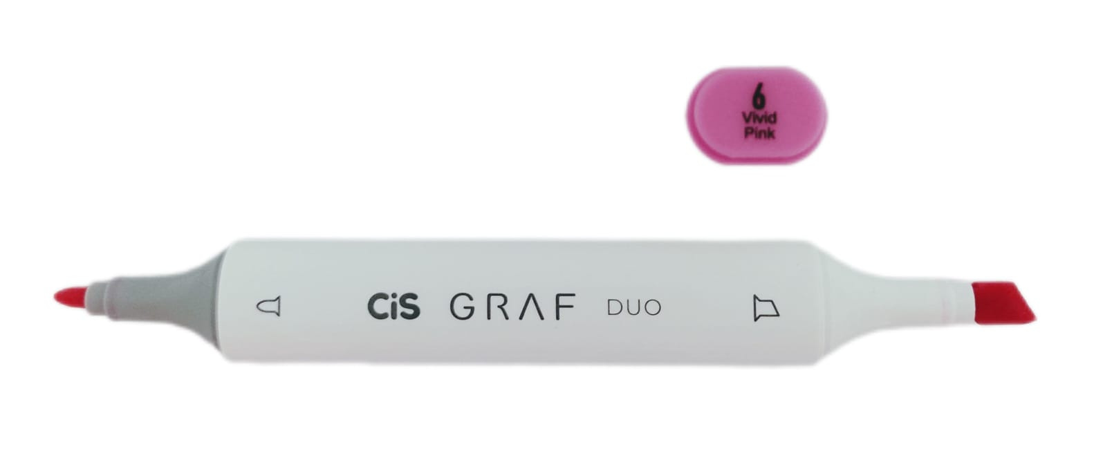 Marcador Graf Duo Cis Artístico C/ 2 Pontas - Cor 6