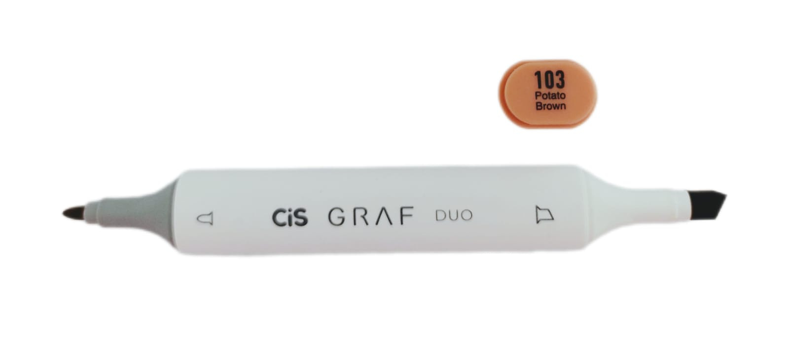 Marcador Graf Duo Cis Artístico C/ 2 Pontas - Cor 103
