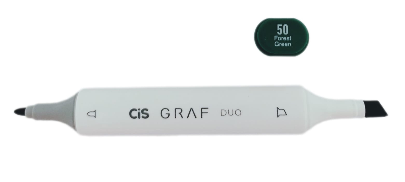 Marcador Graf Duo Cis Artístico C/ 2 Pontas - Cor 50