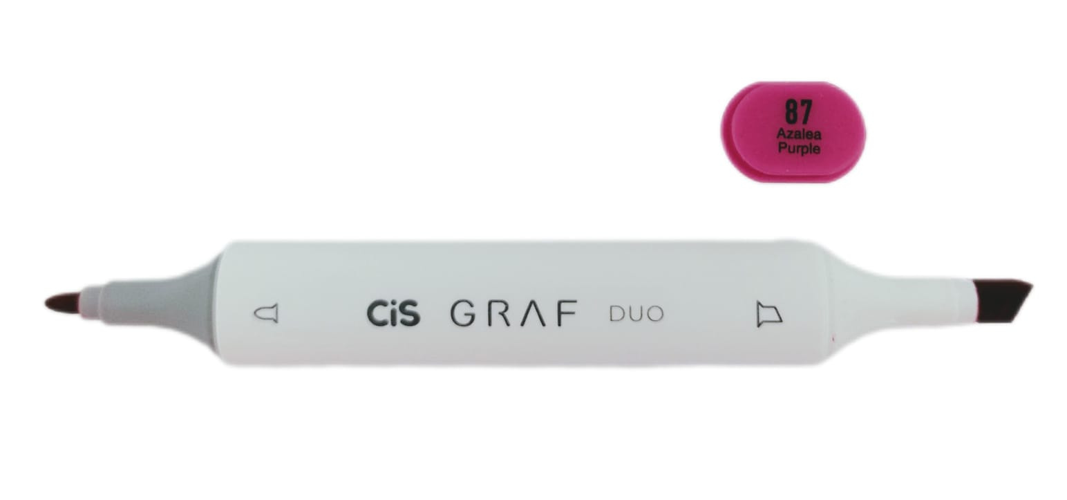 Marcador Graf Duo Cis Artístico C/ 2 Pontas - Cor 87