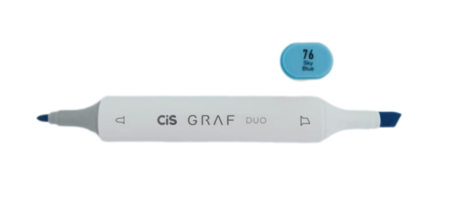 Marcador Graf Duo Cis Artístico C/ 2 Pontas - Cor 76 