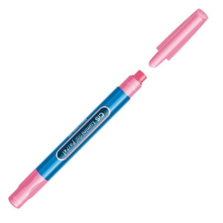 Marca Texto Lumini Gel Pastel Cis - Cor Rosa