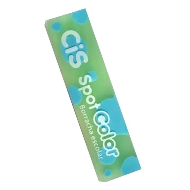 Borracha Escolar Spot Color - Cis - Verde