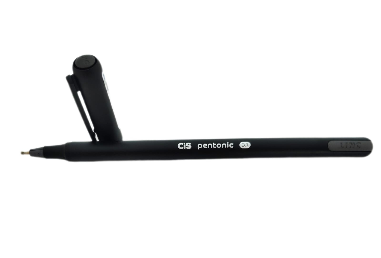Caneta Esferográfica Cis Pentonic 0.7mm - Preta