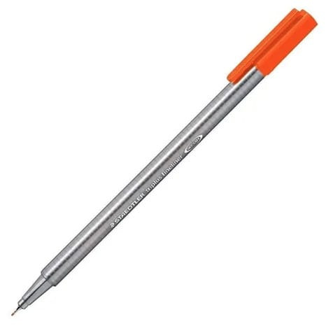Caneta Hidrográfica Staedtler Triplus Fineliner - Dry Safe - 0.3mm - Cor 004