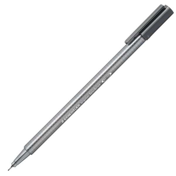 Caneta Hidrográfica Staedtler Triplus Fineliner - Dry Safe - 0.3mm - Cor 008