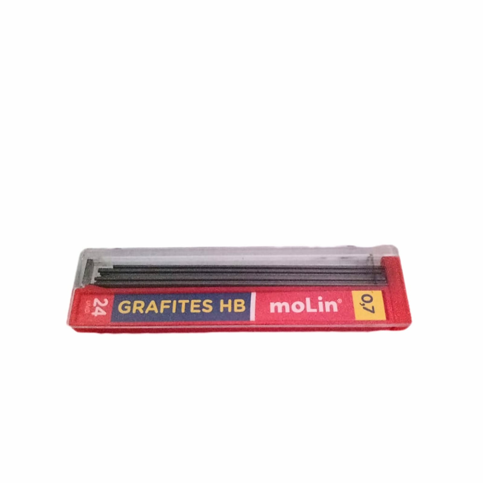 Grafite HB 0.7mm Tubo C/ 24 Und. - Molin