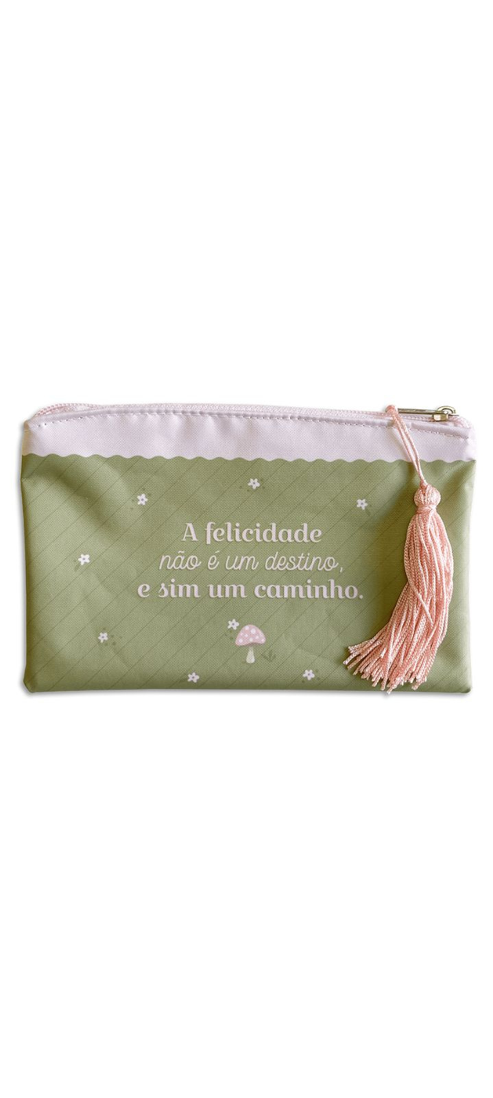  Necessaire Flat Coleção Cogumelo