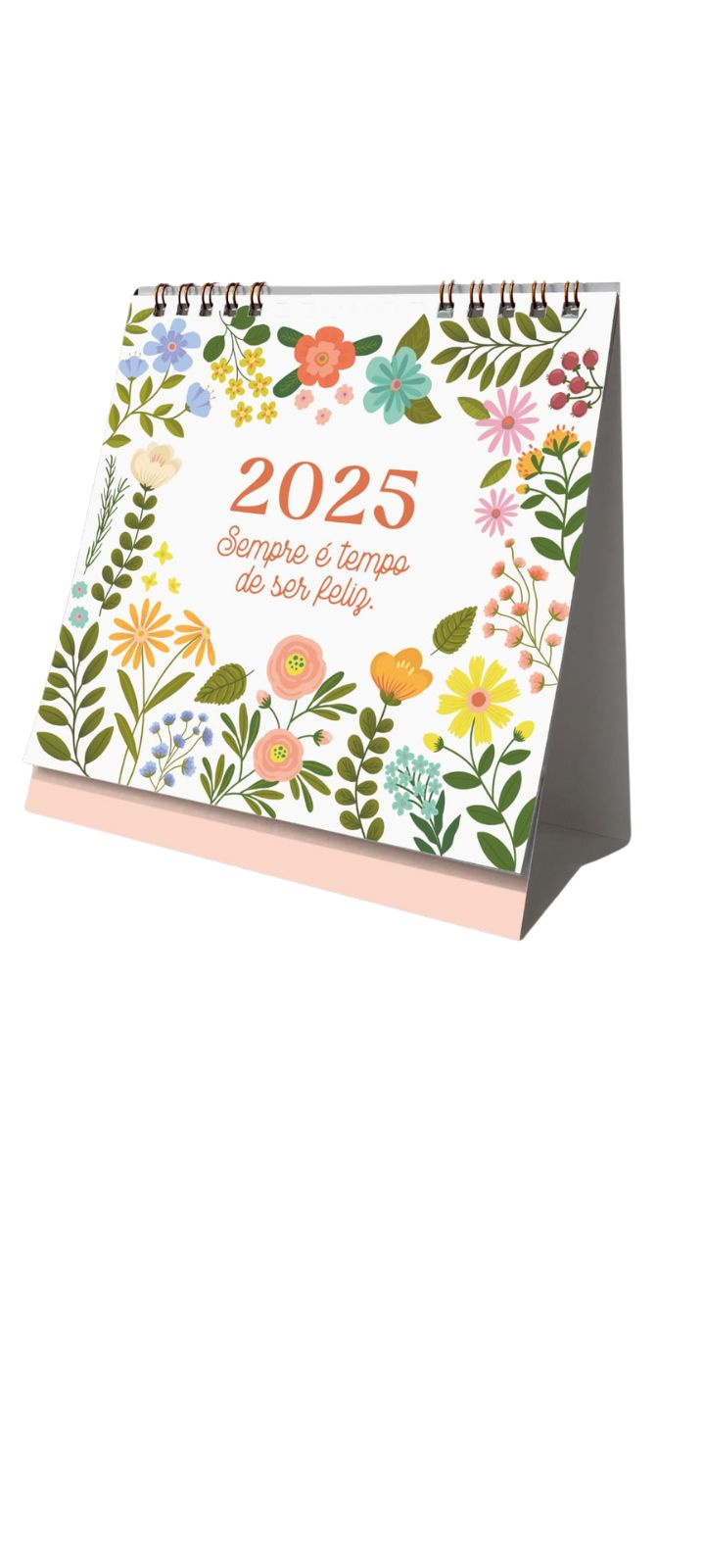 Calendário De Mesa 2025 - Flores