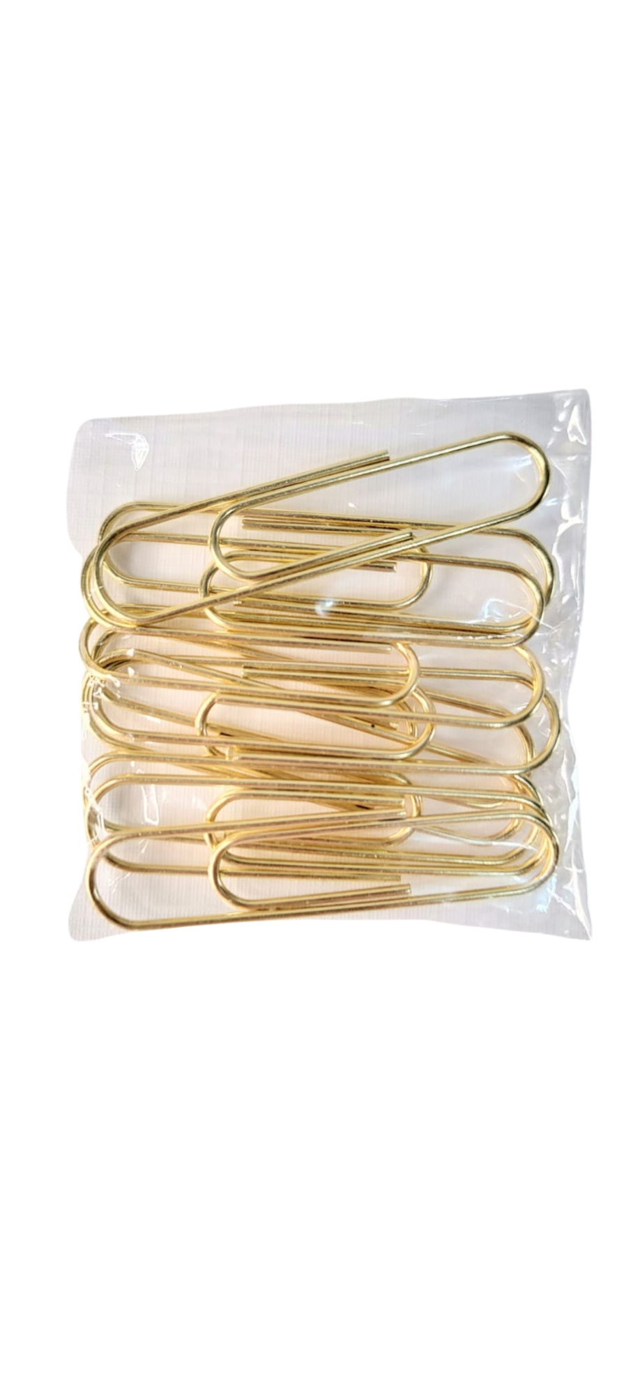 Clips Dourado 50mm C/ 10 Und.