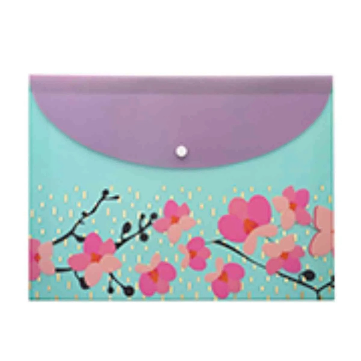 Pasta Horizontal Love Flowers Select  Molin - Estampa 2