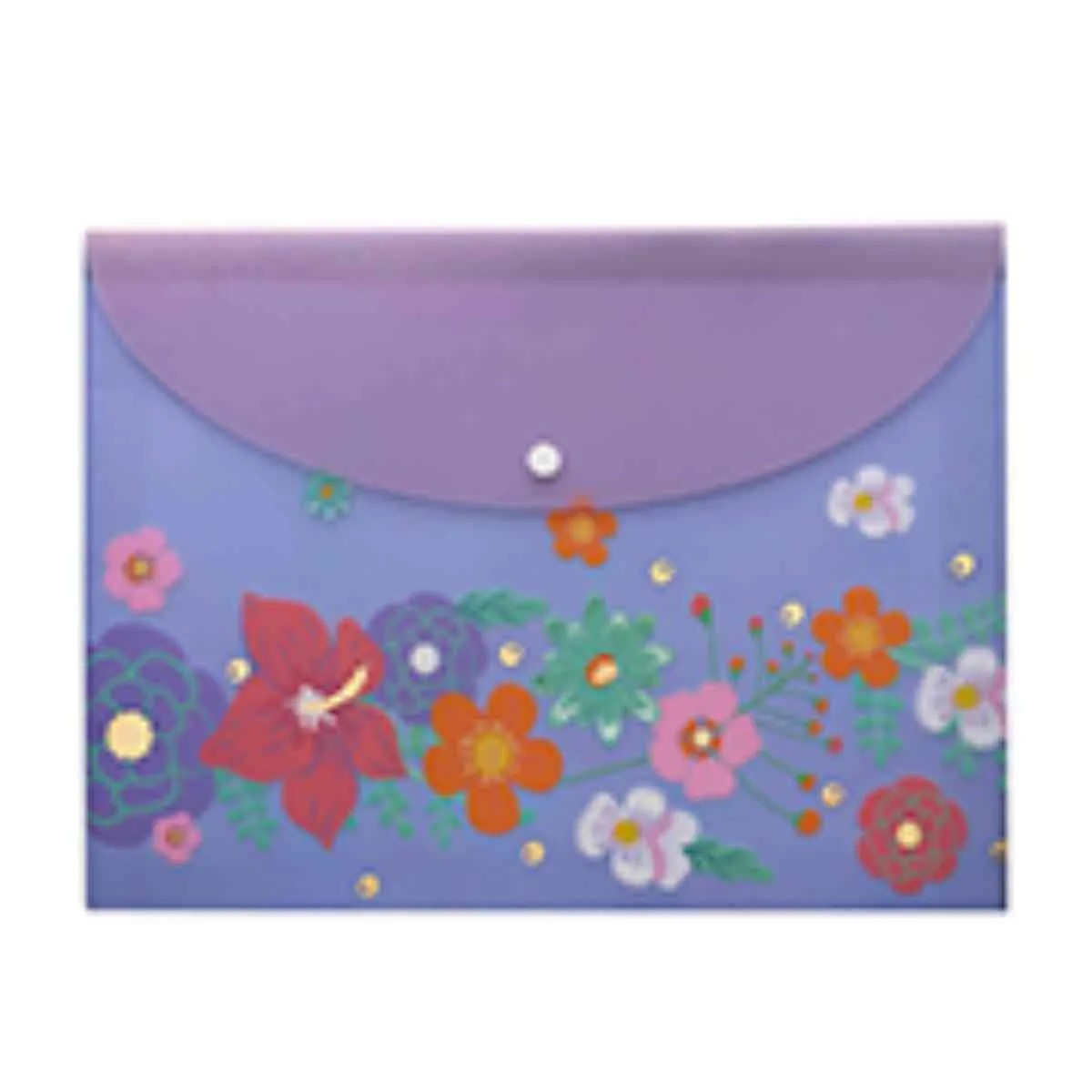 Pasta Horizontal Love Flowers Select  Molin - Estampa 5