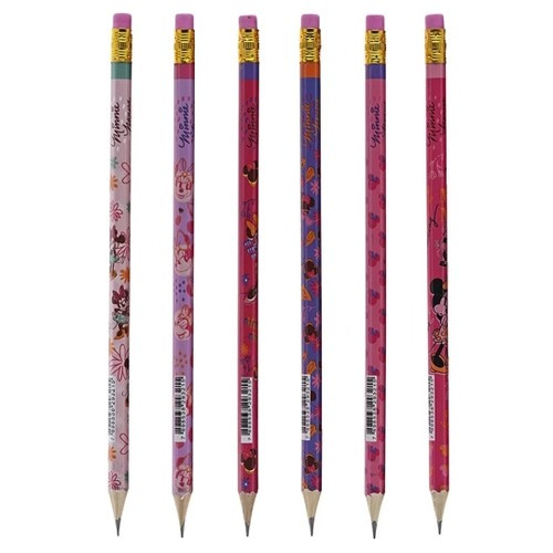 Lápis Preto HB c/ Borracha Minnie Molin - Estampa 2