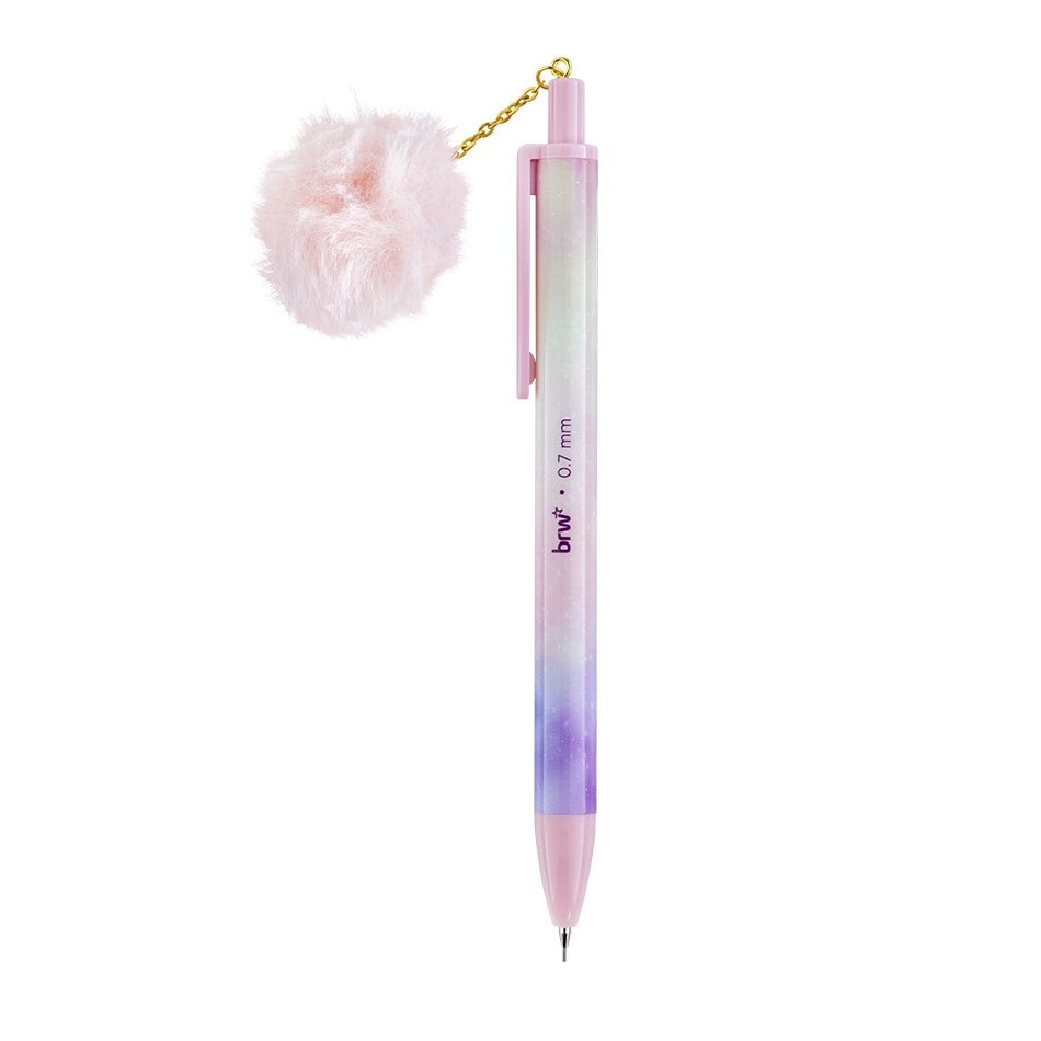 Lapiseira Pompom 0.7mm Brw - Pompom Rosa Claro