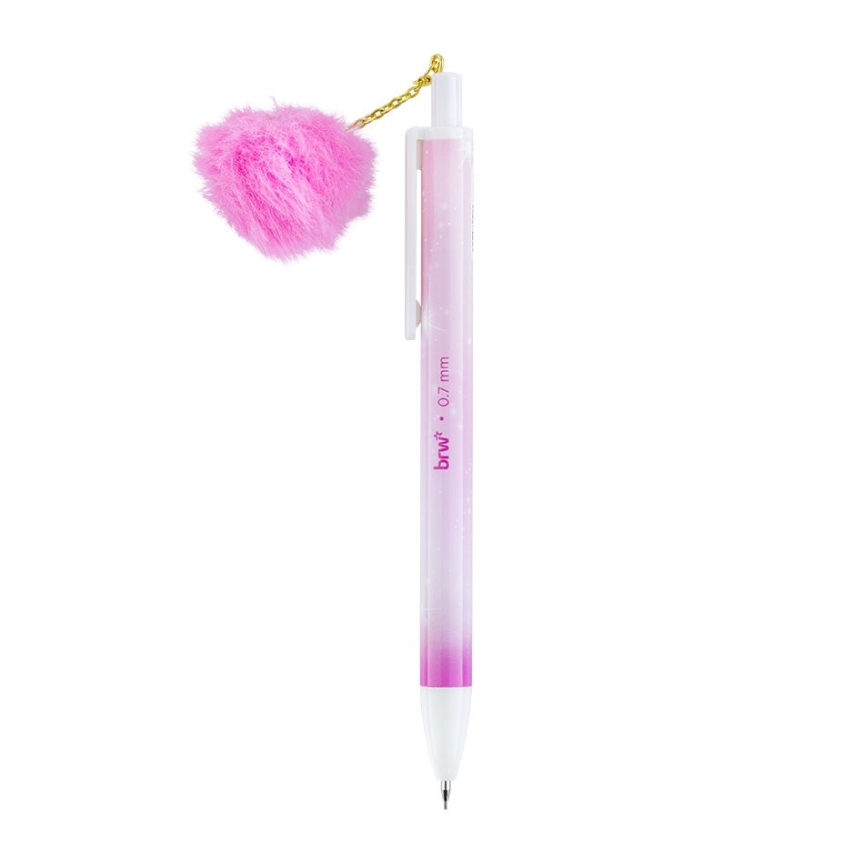 Lapiseira Pompom 0.7mm Brw - Pompom Rosa