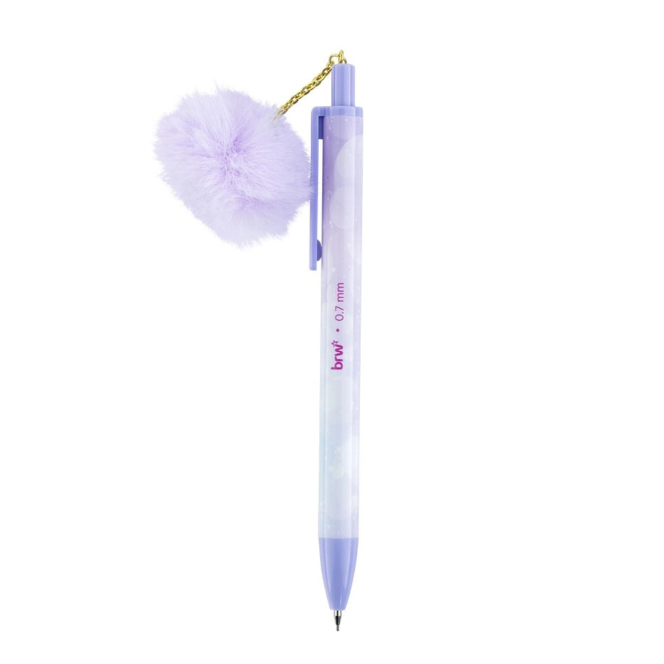 Lapiseira Pompom 0.7mm Brw - Pompom Lilás