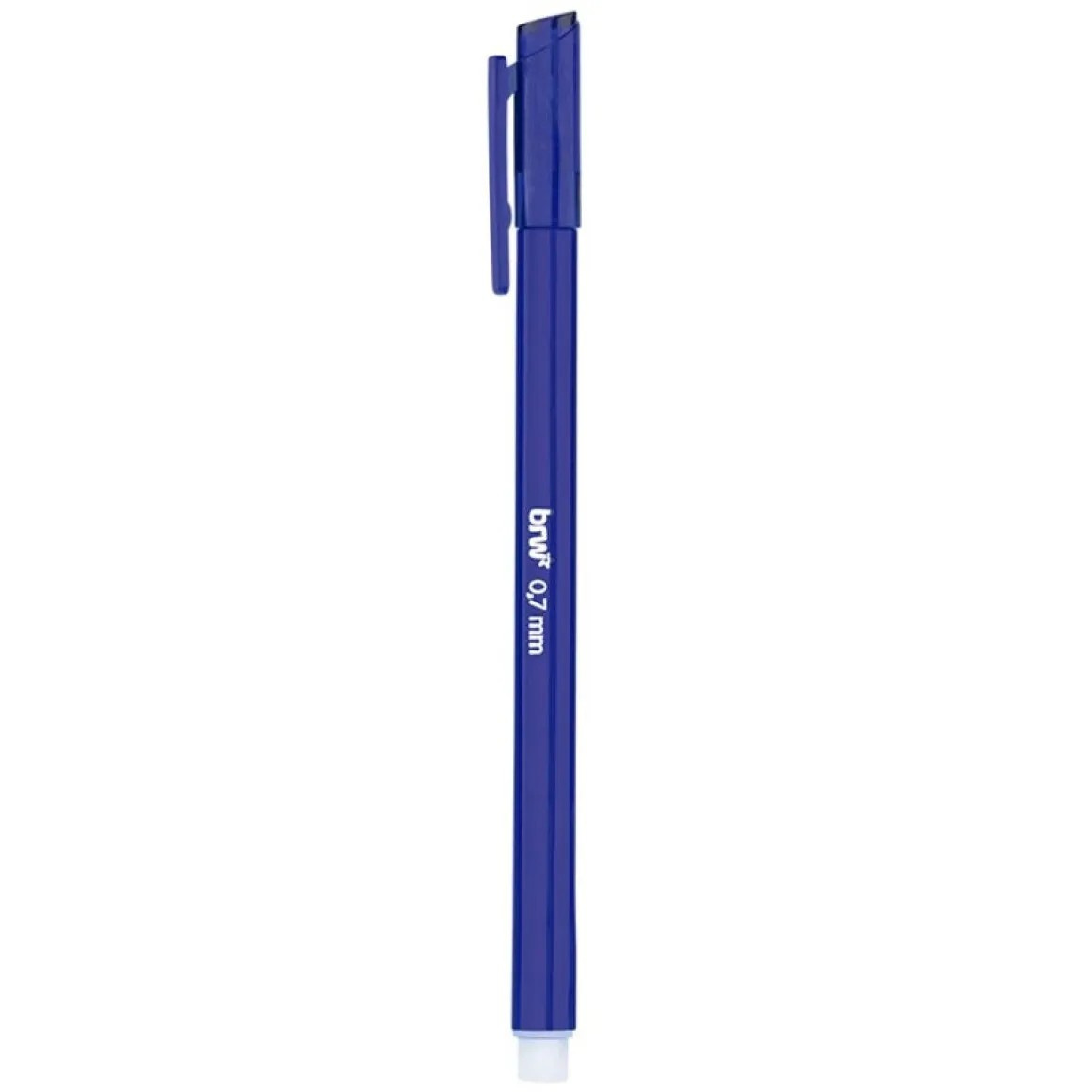 Caneta Gel Apagável Basic 0,7mm - Brw - Cor Azul