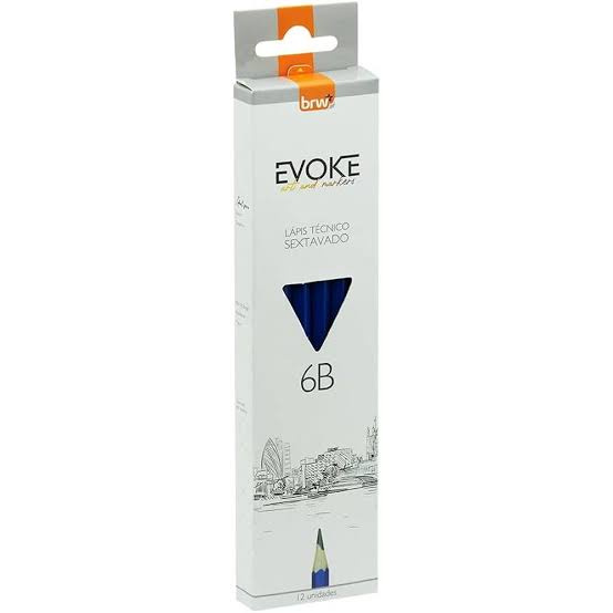 Lápis Técnico Sextavado 6b - Brw