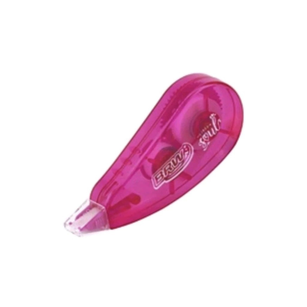 Corretivo Em Fita Soul 5mmx5m BRW - Cor Rosa