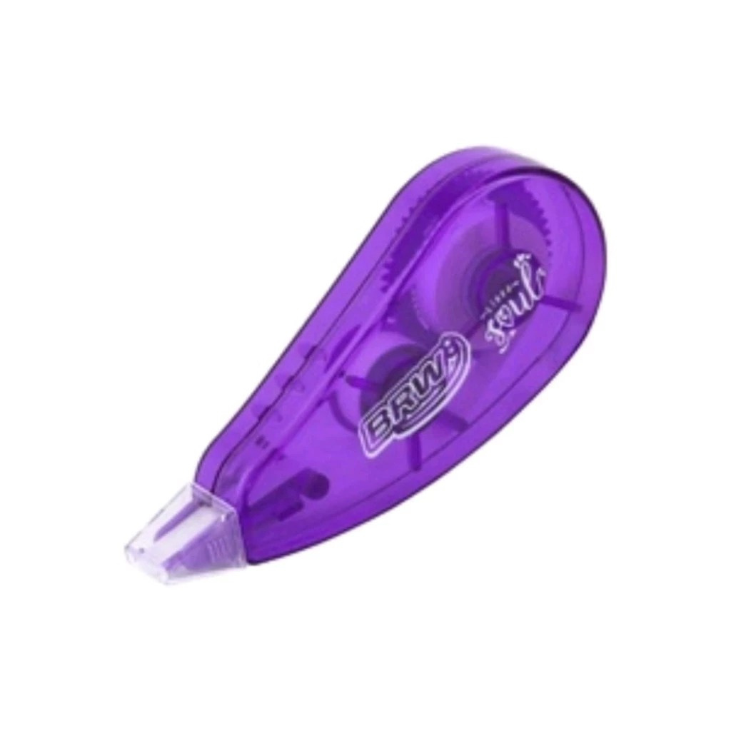 Corretivo Em Fita Soul 5mmx5m BRW - Cor Roxo