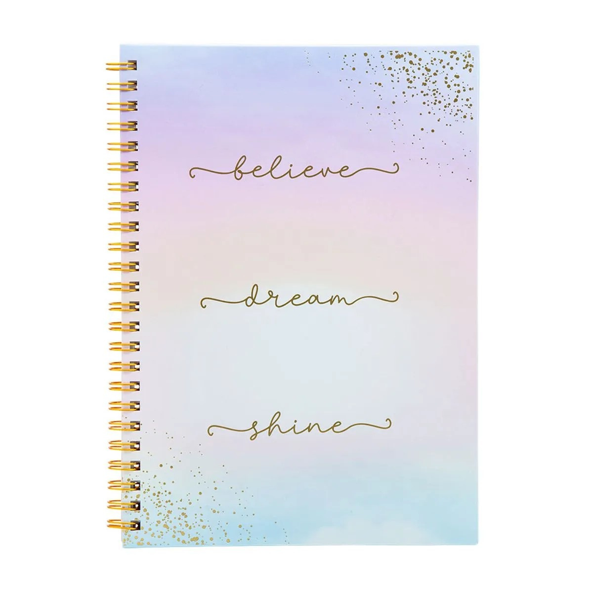 Caderno Espiral Dreams Capa Dura 80 Folhas - BRW - 150x210mm