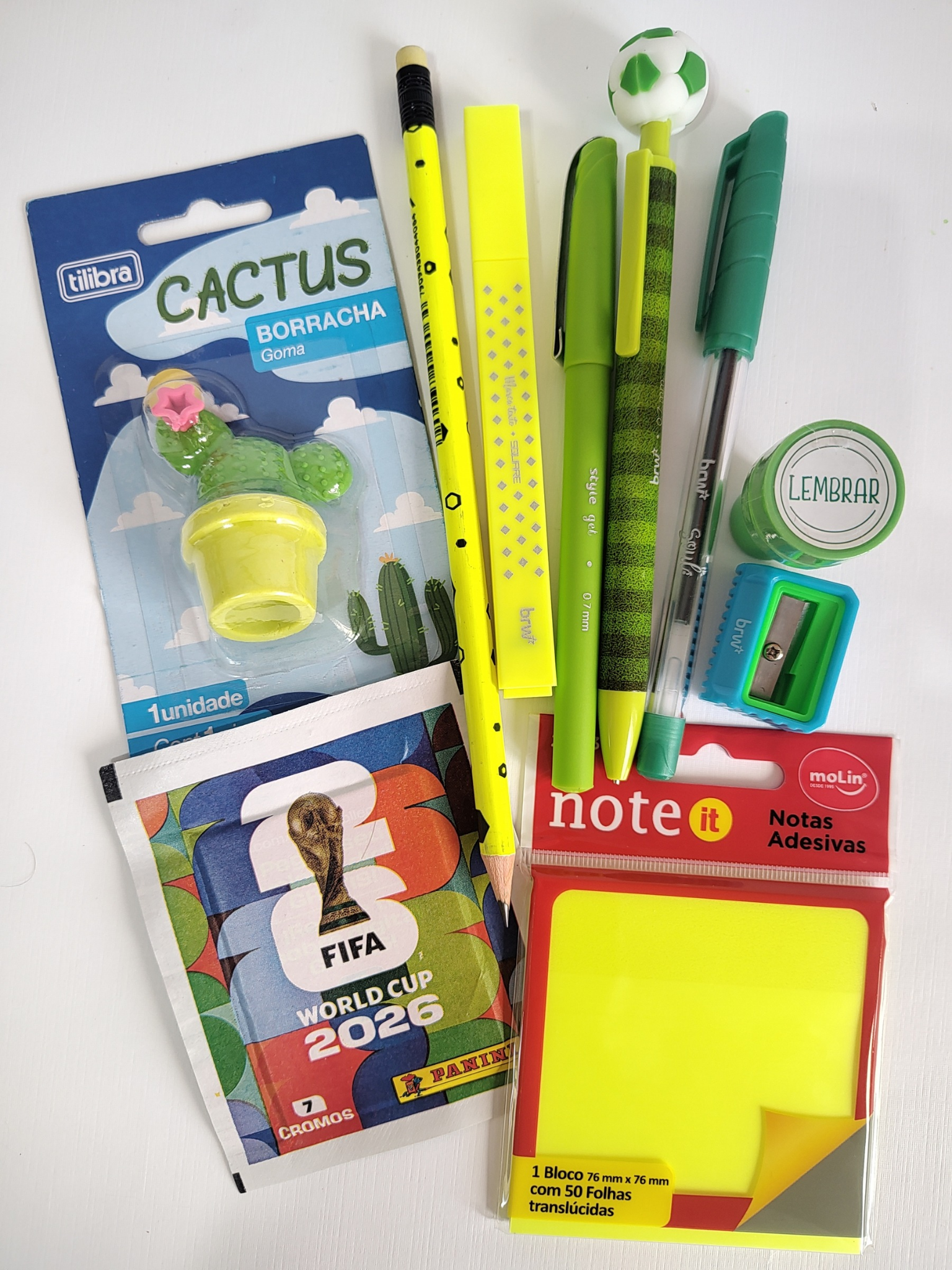 KIT COPA 2026 com FIGURINHA